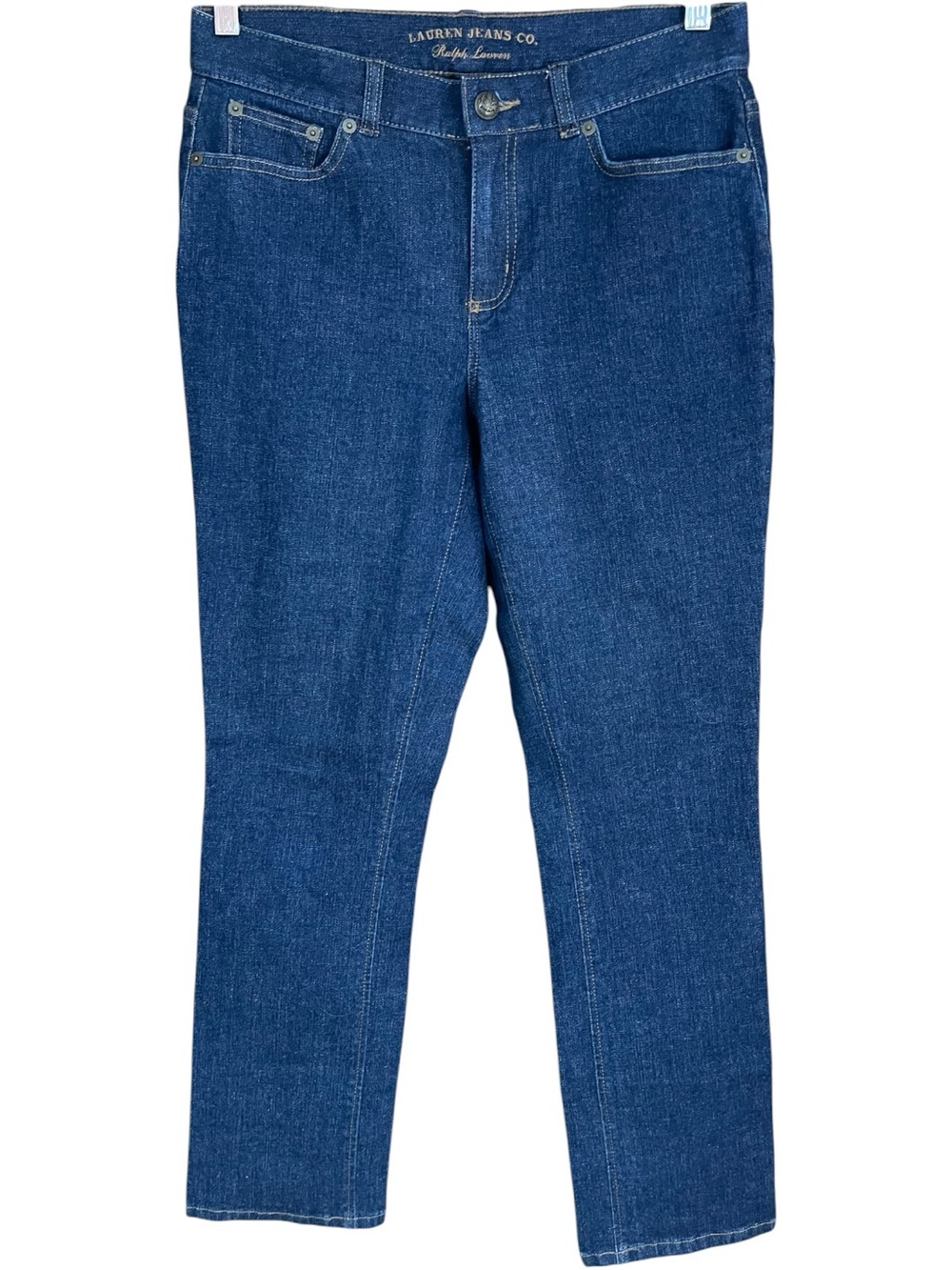 Lauren Ralph Lauren Straight Leg Jeans Dark Blue